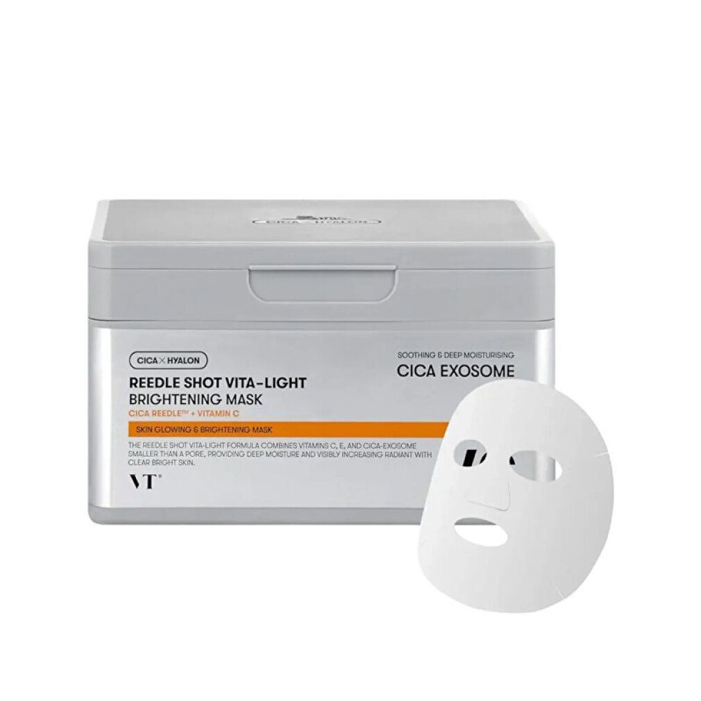 Vt Cosmetics Mascarilla Facial Reedle Shot Vita-Light 30 Unidades