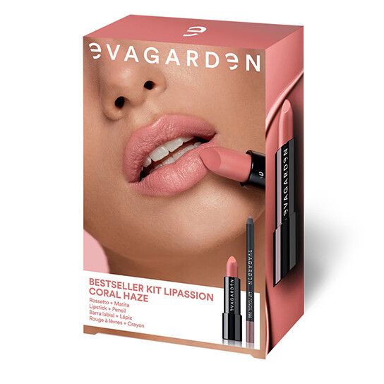 Evagarden Bestseller Kit LipStick 626 + LipPencil 786 3 ml