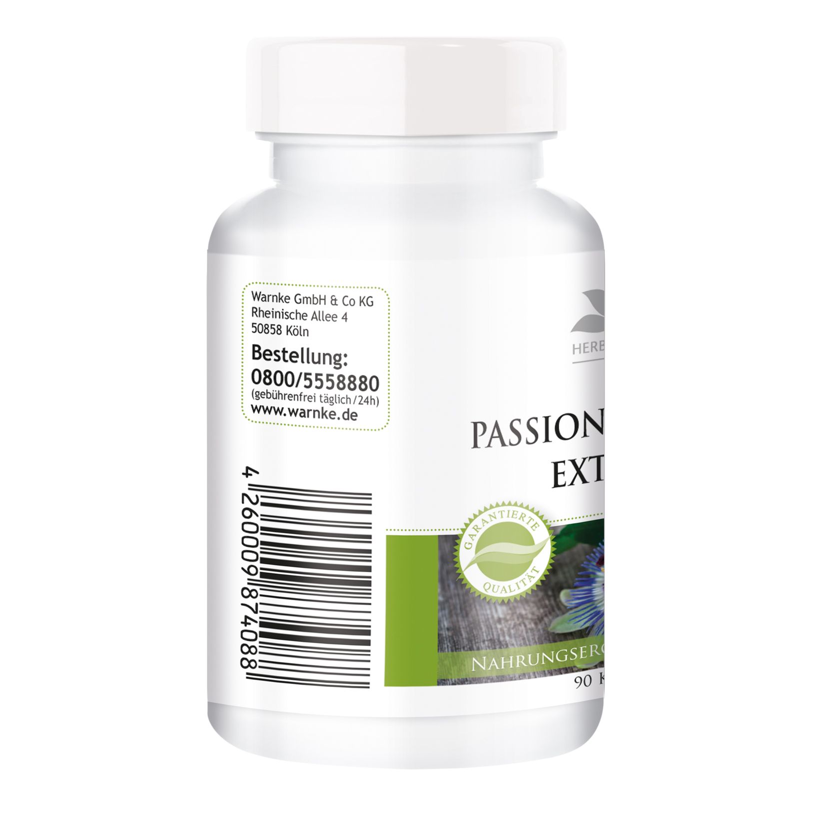 Warnke Vitalstoffe | Passionsblumen-Extrakt 750mg