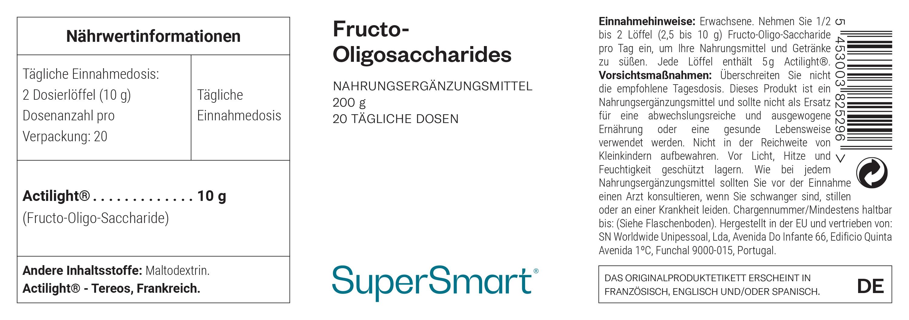 Fructo-Oligosaccharide - SuperSmart