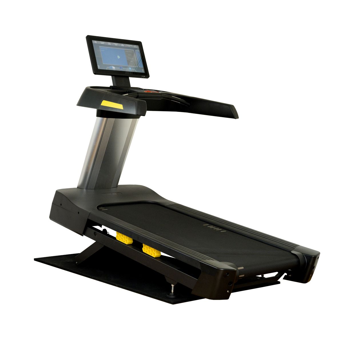 Geneigtes Laufband / dekliniert mit LED-Bildschirm