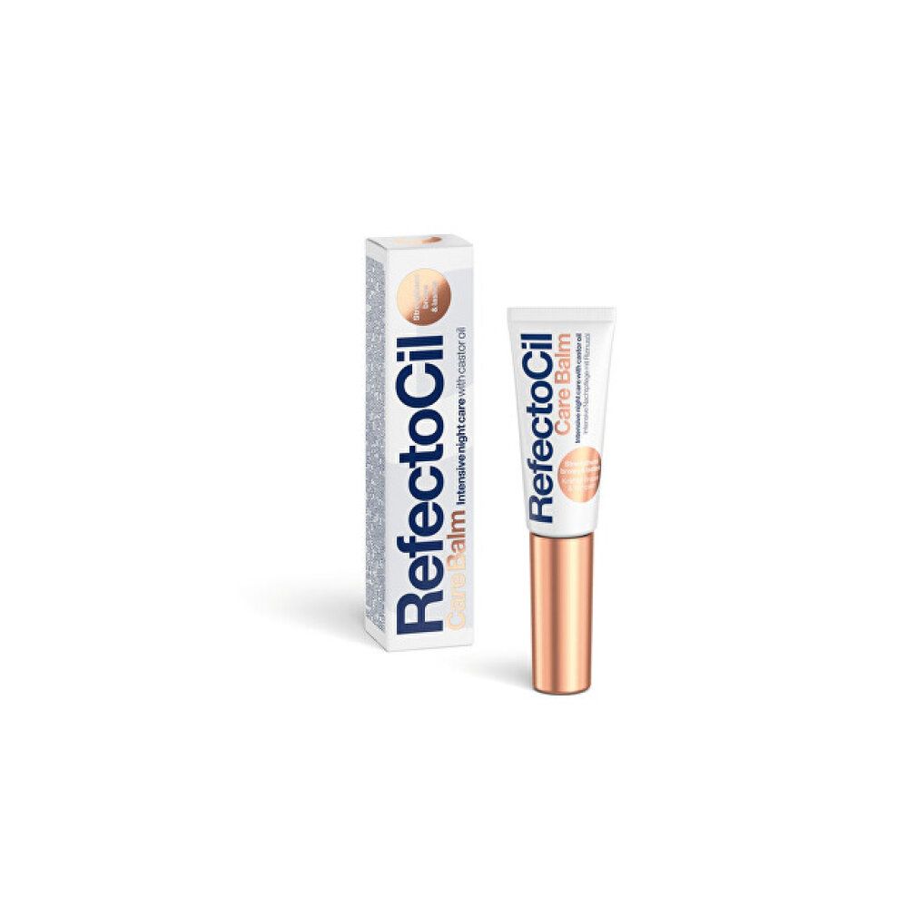 Refectocil Care Balm Tube und Karton. Nachtpflege für Wimpern und Brauen.