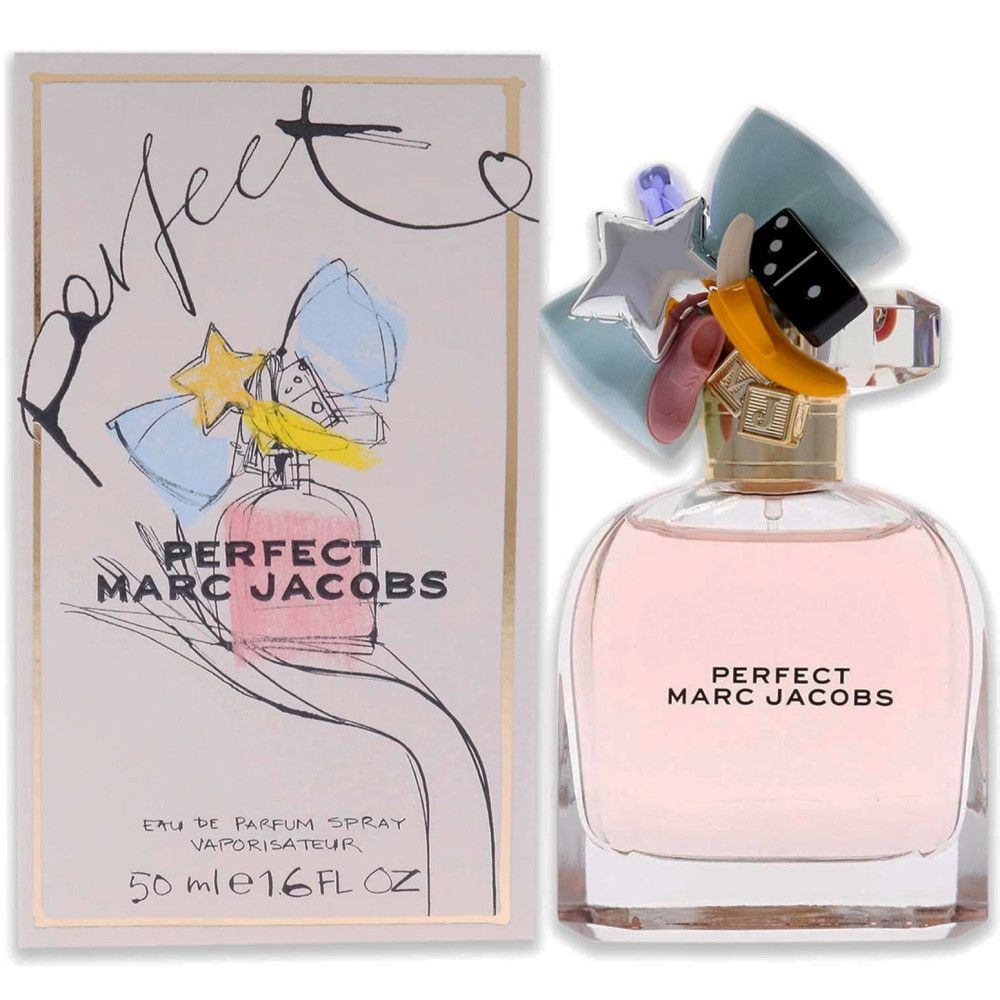 Marc Jacobs Perfect Eau de Parfum Flakon und Verpackung.