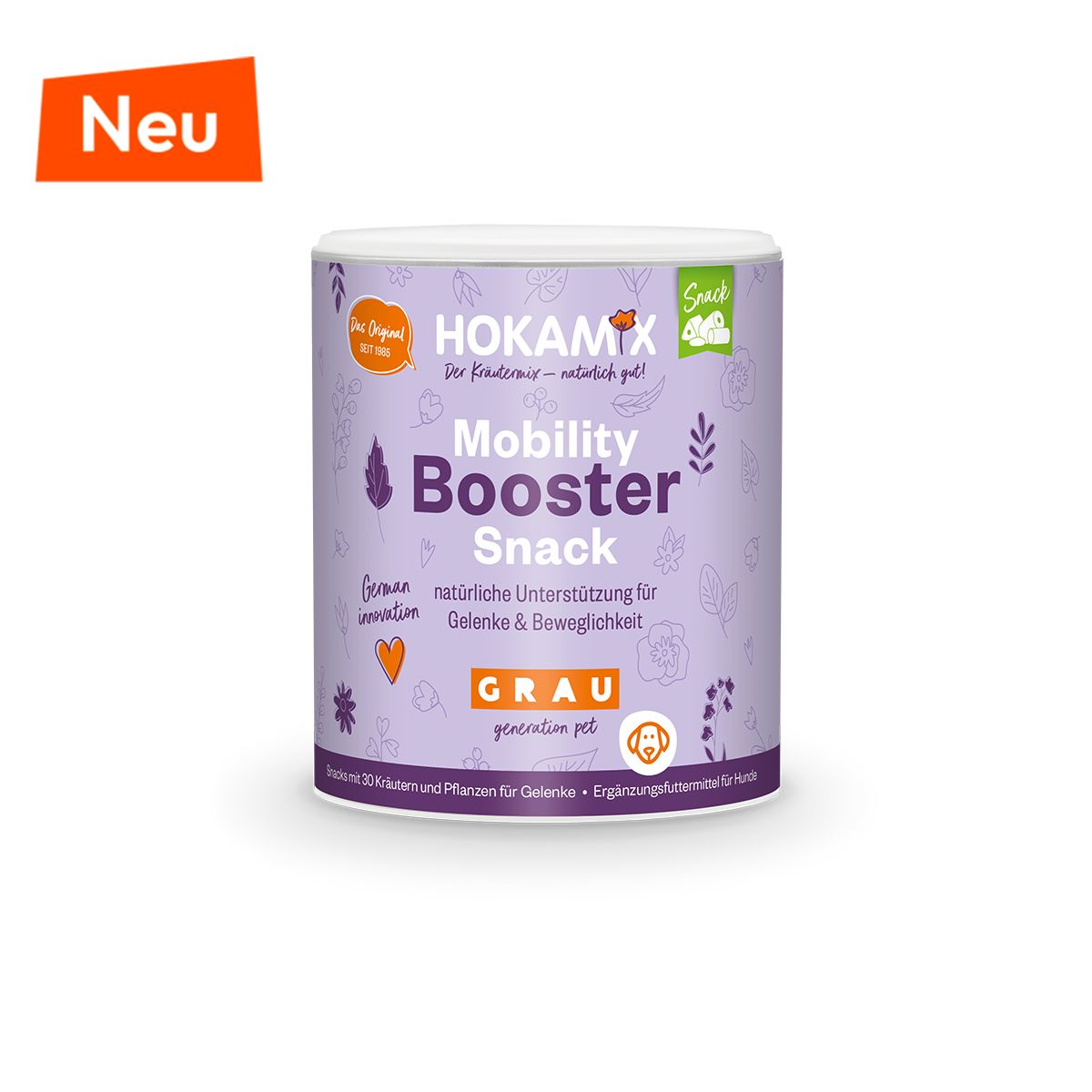 Grau Hokamix Mobility Snack 400 g Futter