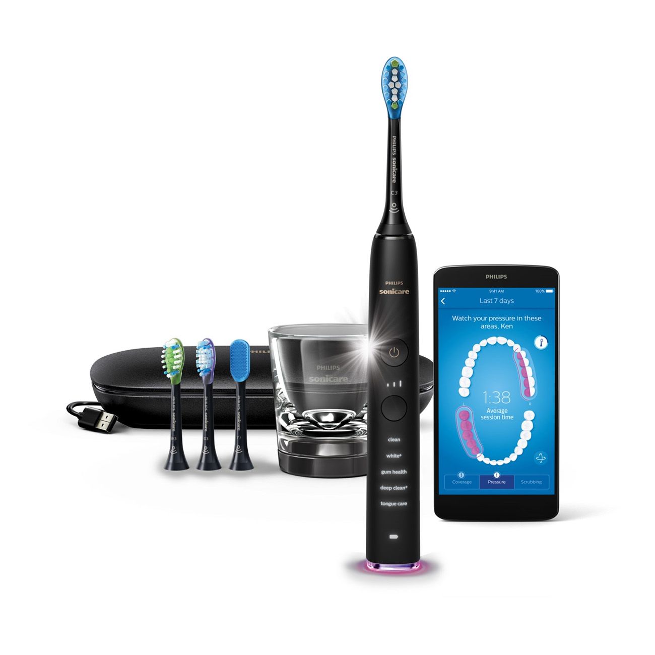 Philips Sonicare HX9924/13 DiamondClean Elektrische Zahnbürste