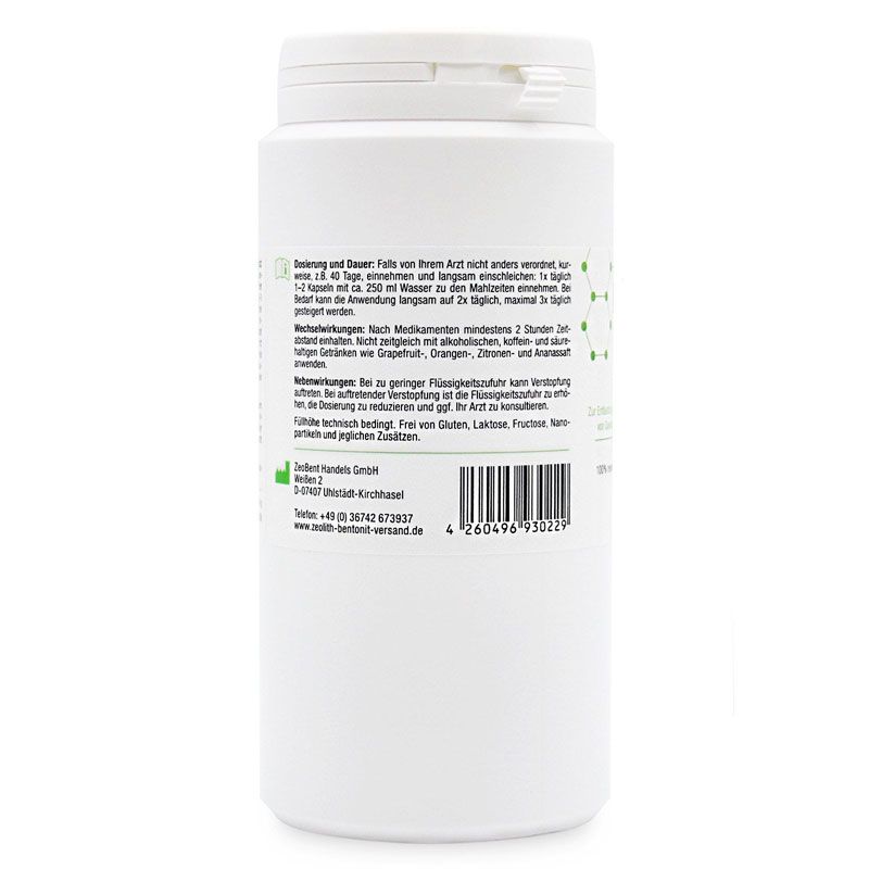 Bentonit MED Kapseln, 100% reines Montmorillonit-Vulkanmineral
