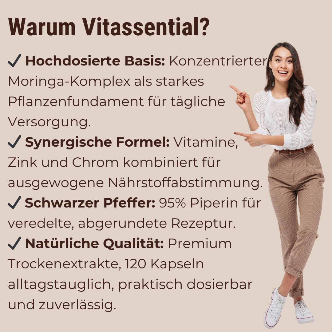 Vitassential Moringa Komplex Kapsel