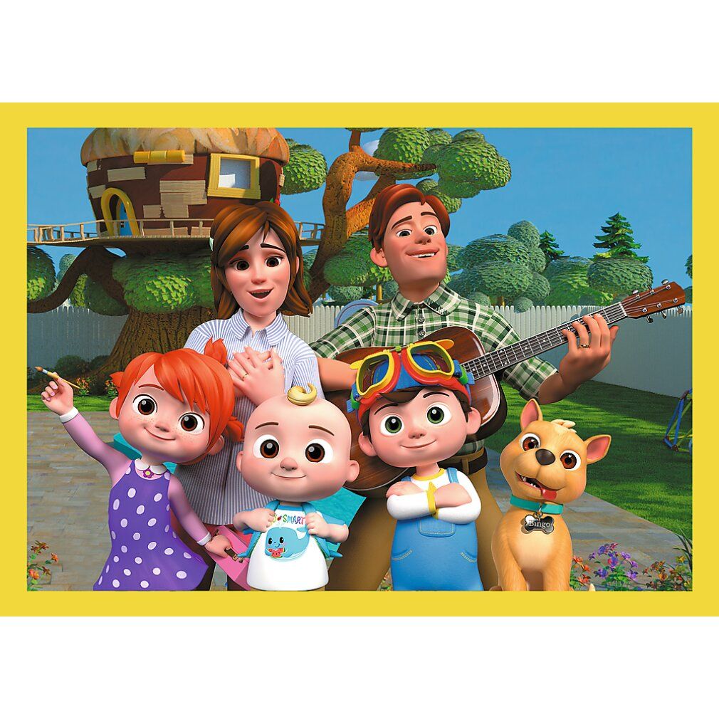 trefl Puzzle Cocomelon: Treffen 4in1 (12,15,20,24 Teile)