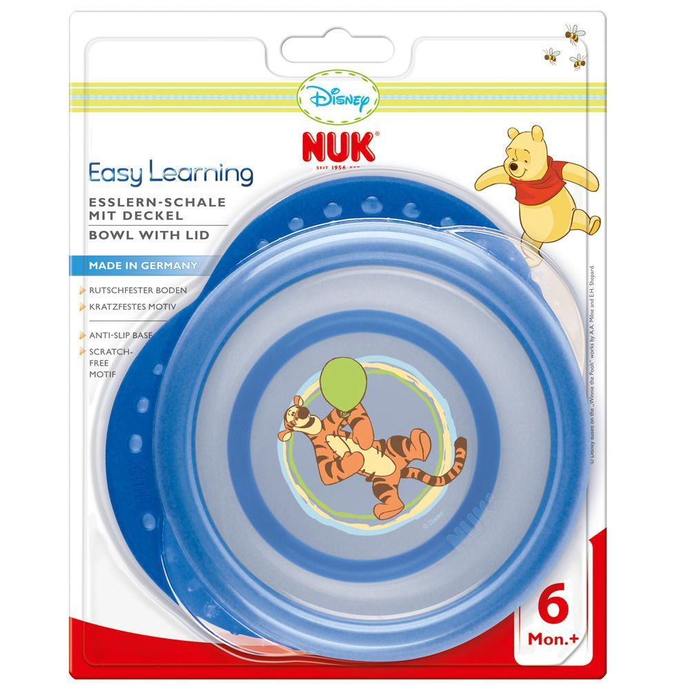 NUK® Easy Learning Disney Esslern-Schale mit Deckel ab 6 Monaten (Farbe nicht wählbar)