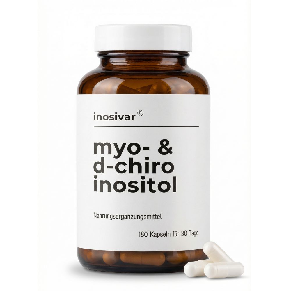 inosivar - Myo- & D-chiro-Inositol Kapseln 180 St Hartkapseln