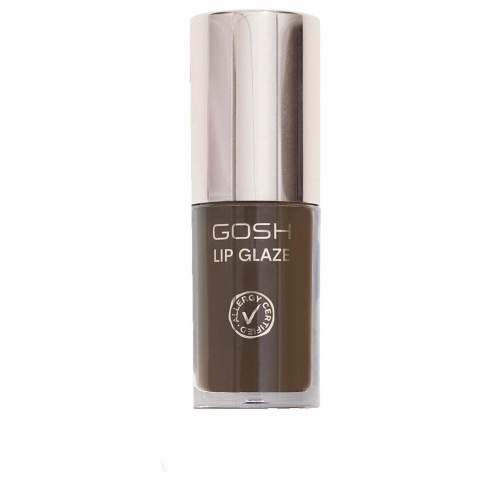 Gosh Marrone Rossetto + Lucidalabbra, Lip Glaze Olio Labbra Nutriente 003 Cioccolato Scuro 5,5Ml (Cioccolato Fondente) - Immagine 3