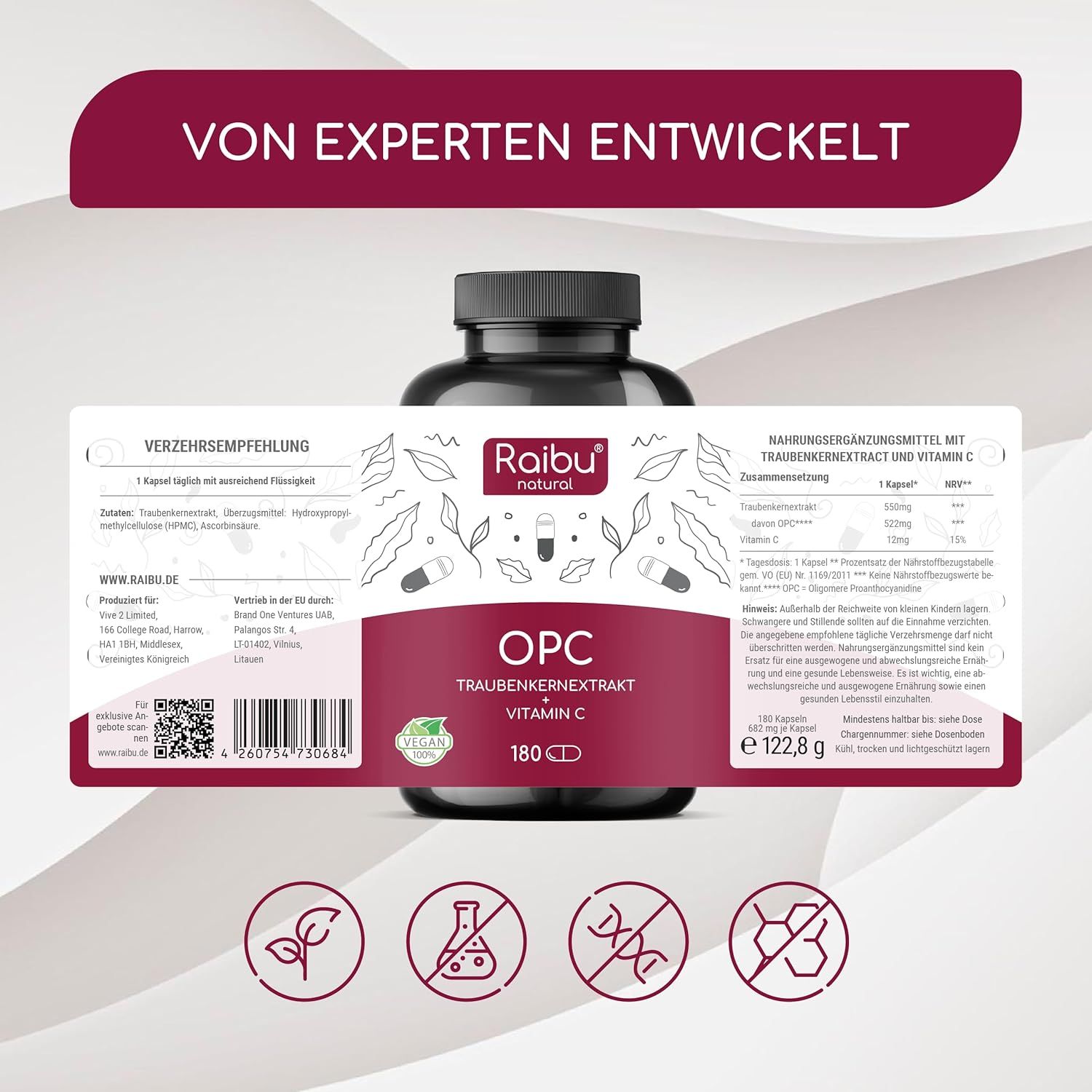 RAIBU OPC Kapseln Hochdosiert