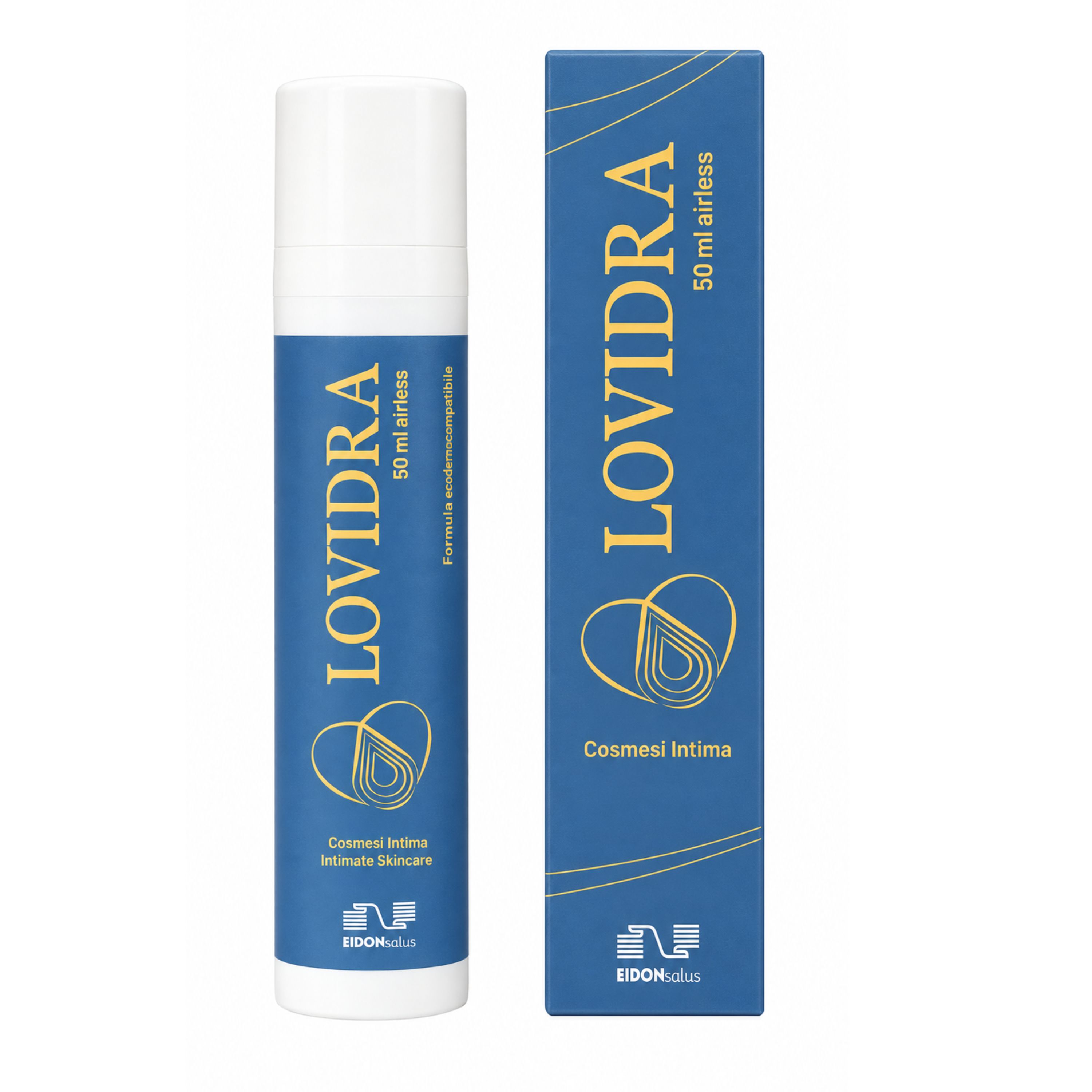 LOVIDRA Siero Intimo Vulvovaginale con Acido Ialuronico - Idratazione e Lubrificazione - EIDON salus