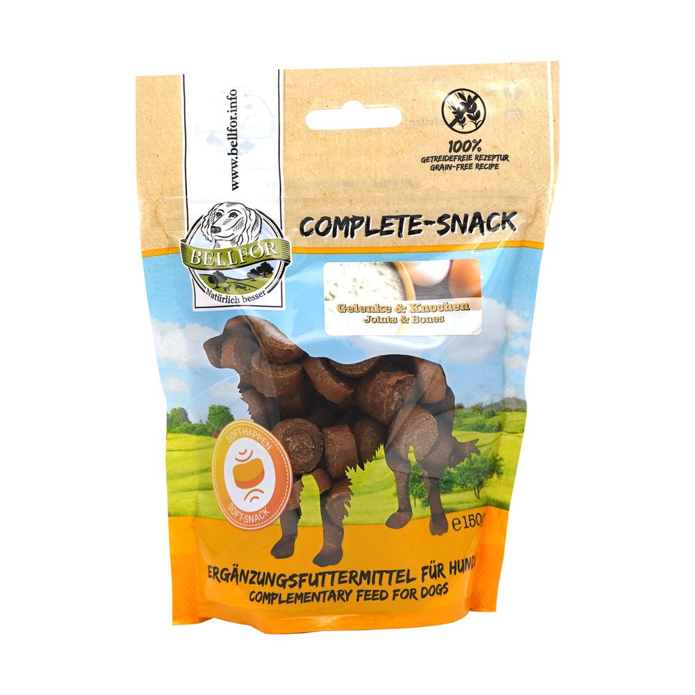 Bellfor Gelenke und Knochen Sparset für Hunde - Kapseln + Complete-Snack