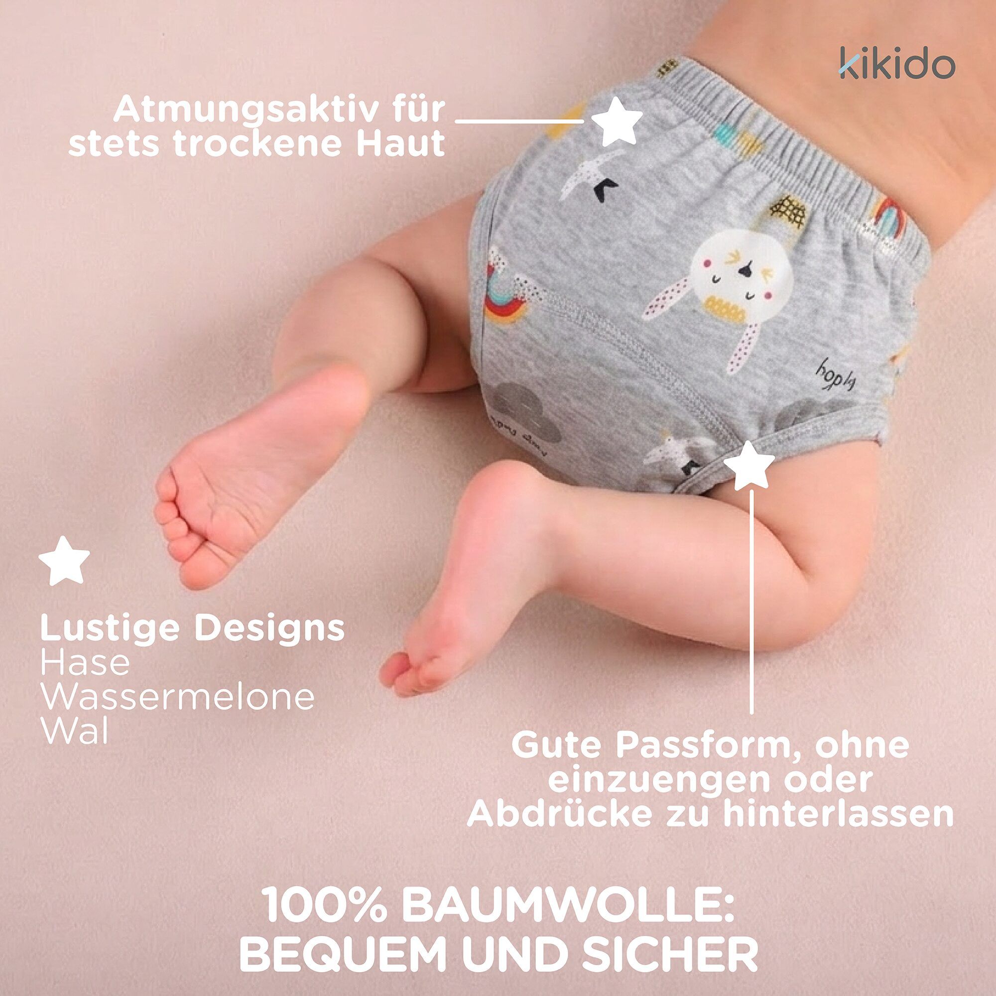 Kikido Töpfchen Trainingshose Eiscreme