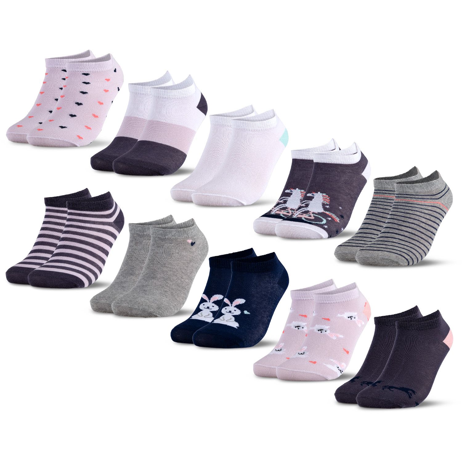 Occulto Kinder Sneaker Socken Motive