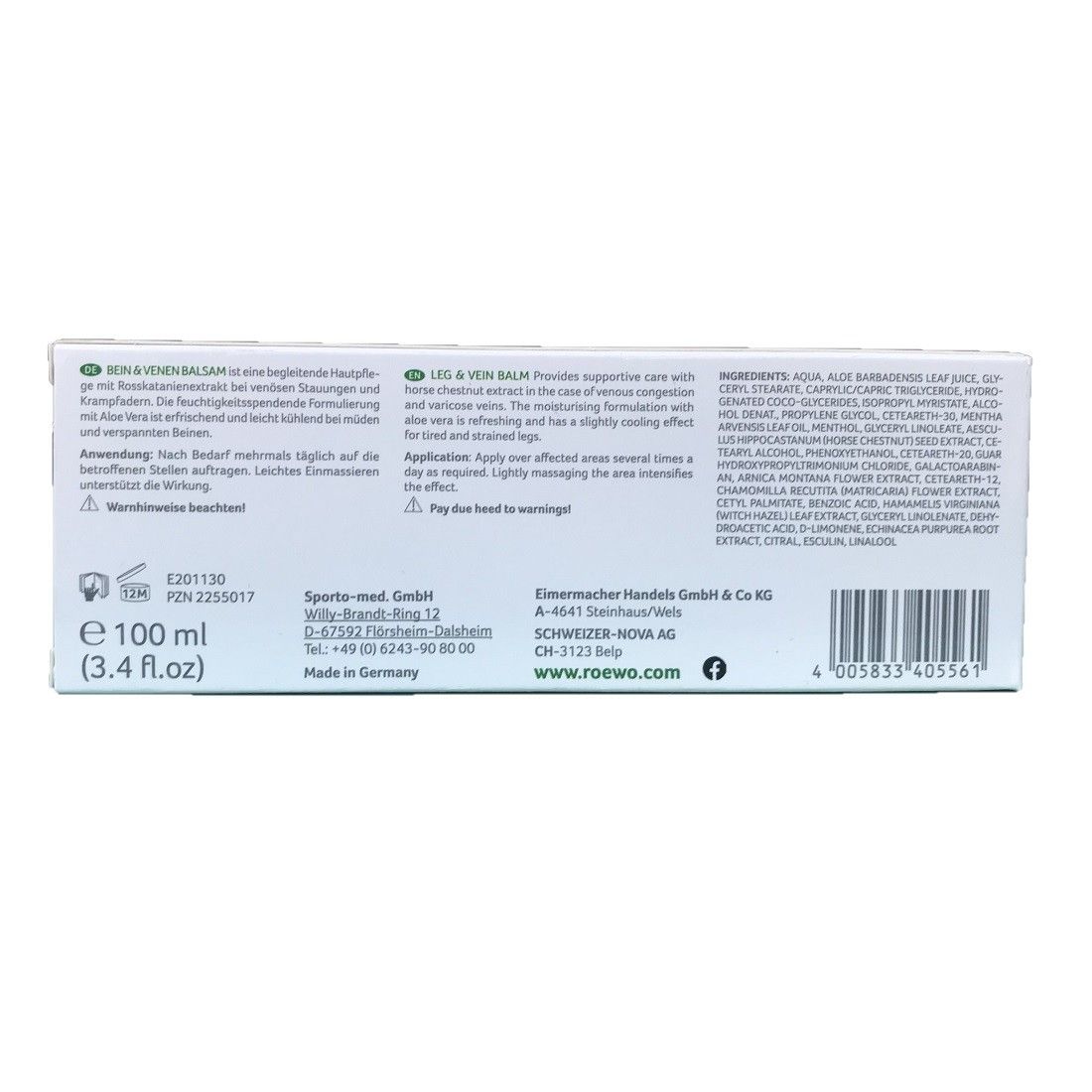 Röwo® Bein- und Venen Balsam