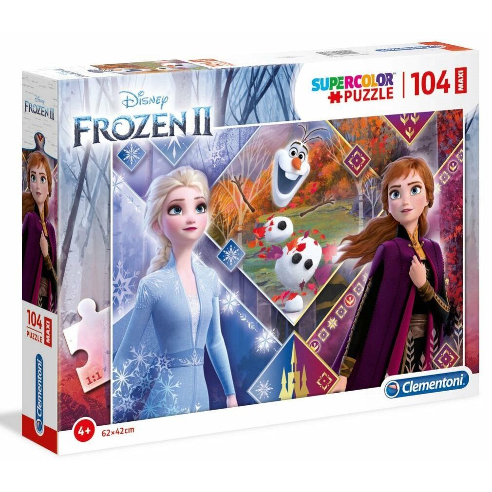 clementoni Eisreich Puzzle 2 maxi 104 Teile