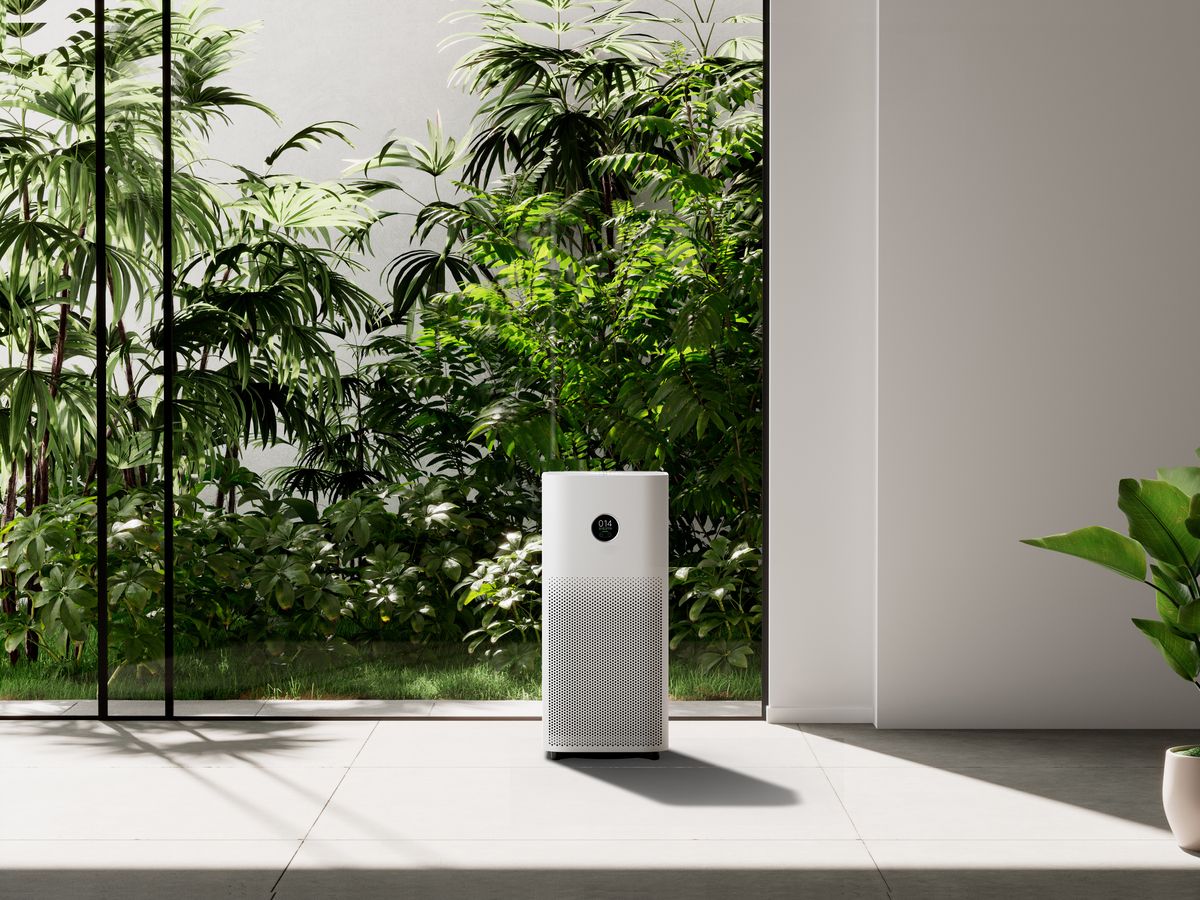 Xiaomi Mi Air Purifier 4 EU weiß Luftreiniger HEPA-Filter Allergie Raumklima