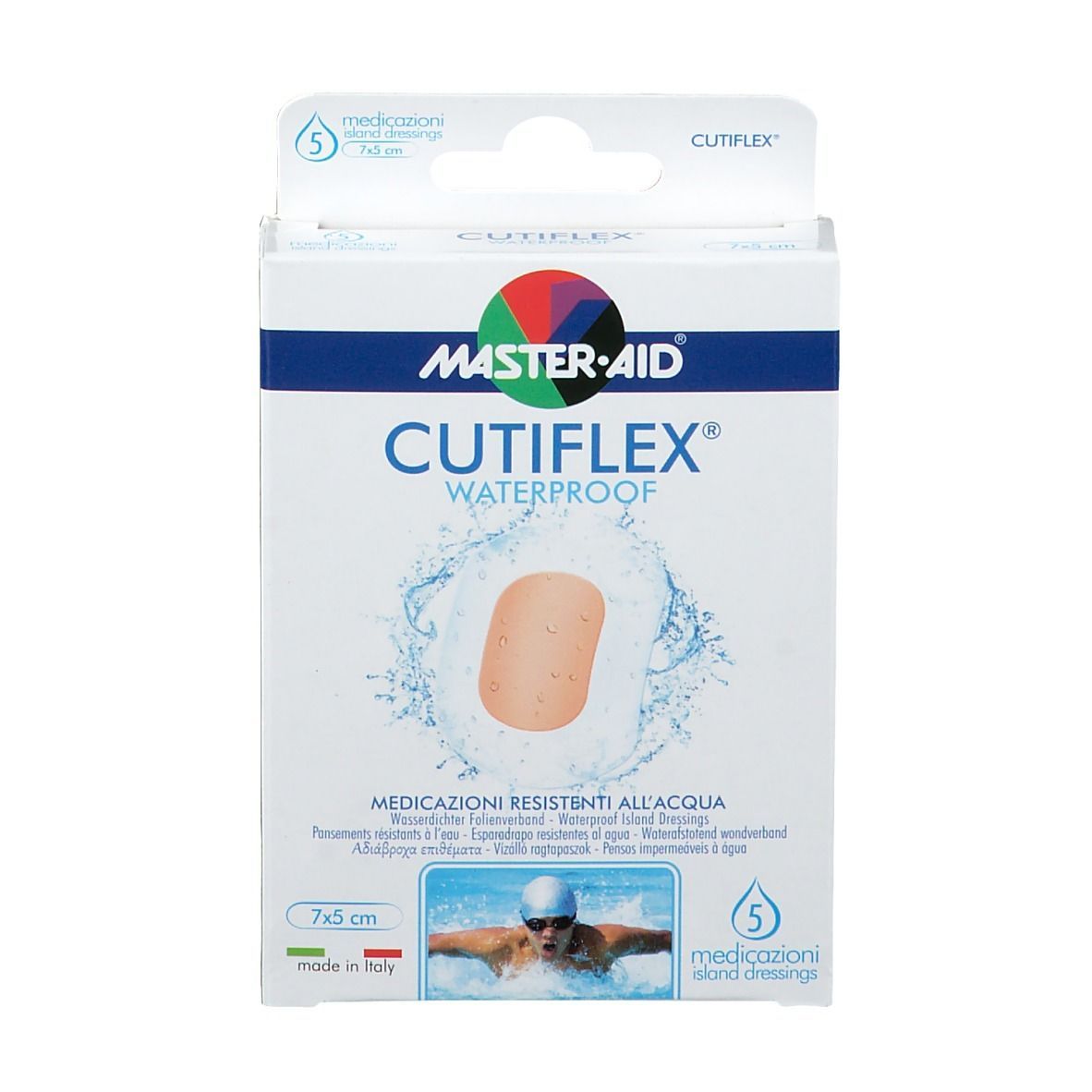 Cutiflex Folien-Pflaster 5 x 7 cm steril
