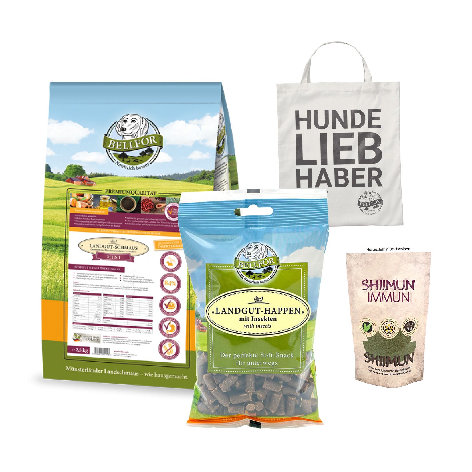 Bellfor Havaneser Futter Set für Hunde 4 St