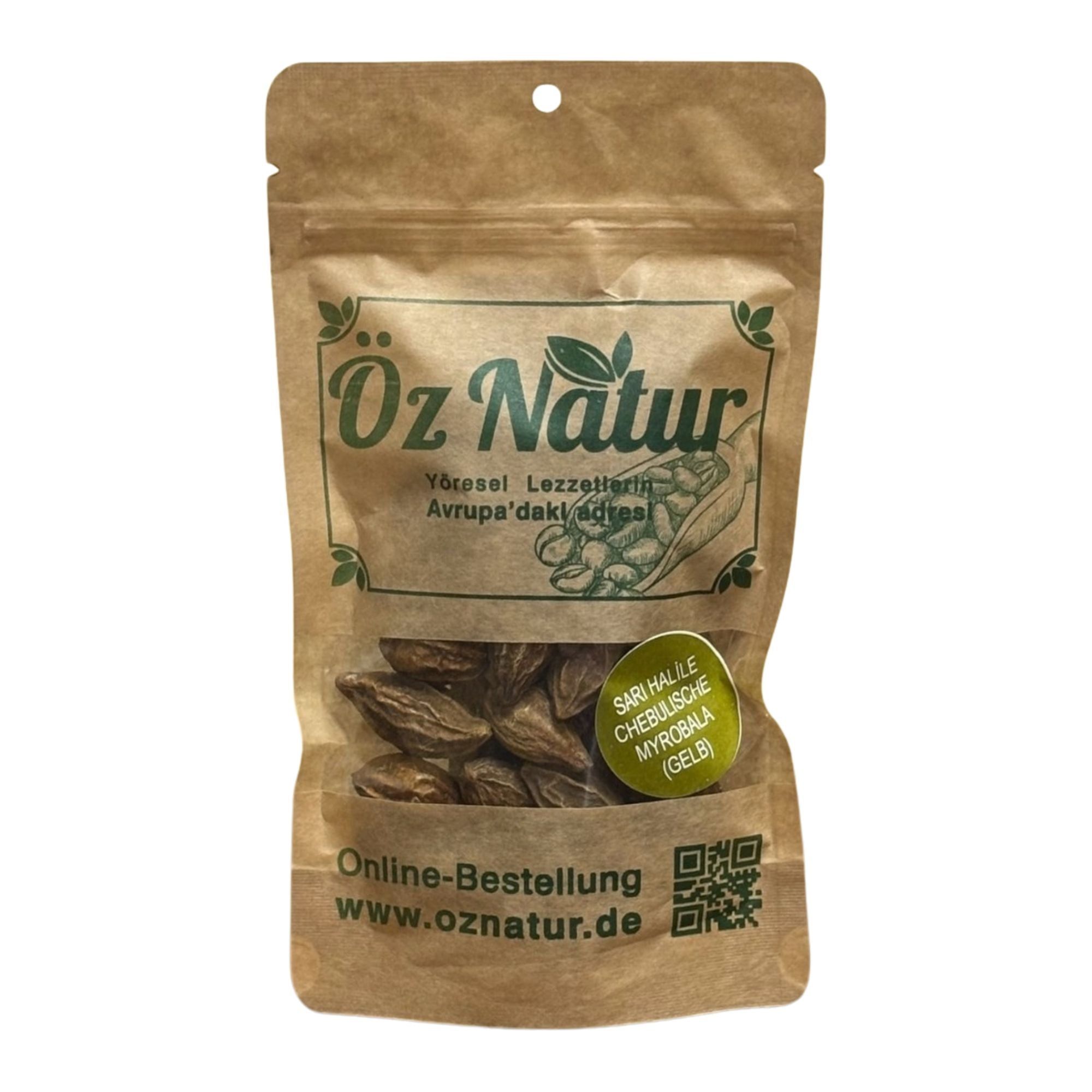 Öz Natur | Gelbe Chebulische Myrobalane (Sari Halile) 0,15 kg