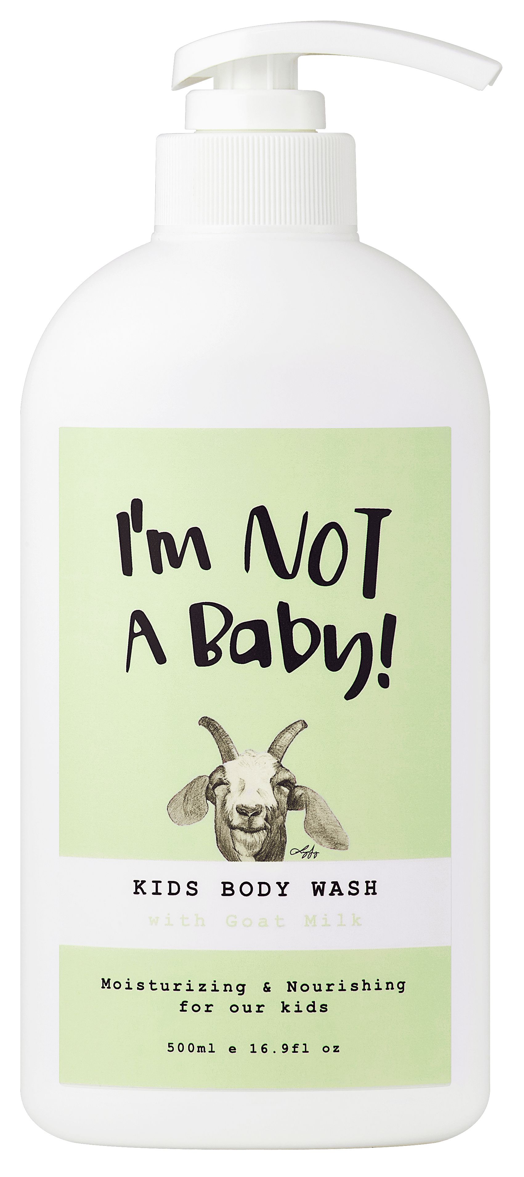 IM NOT A Baby Kids Duschgel mit Ziegenmilch 500 ml