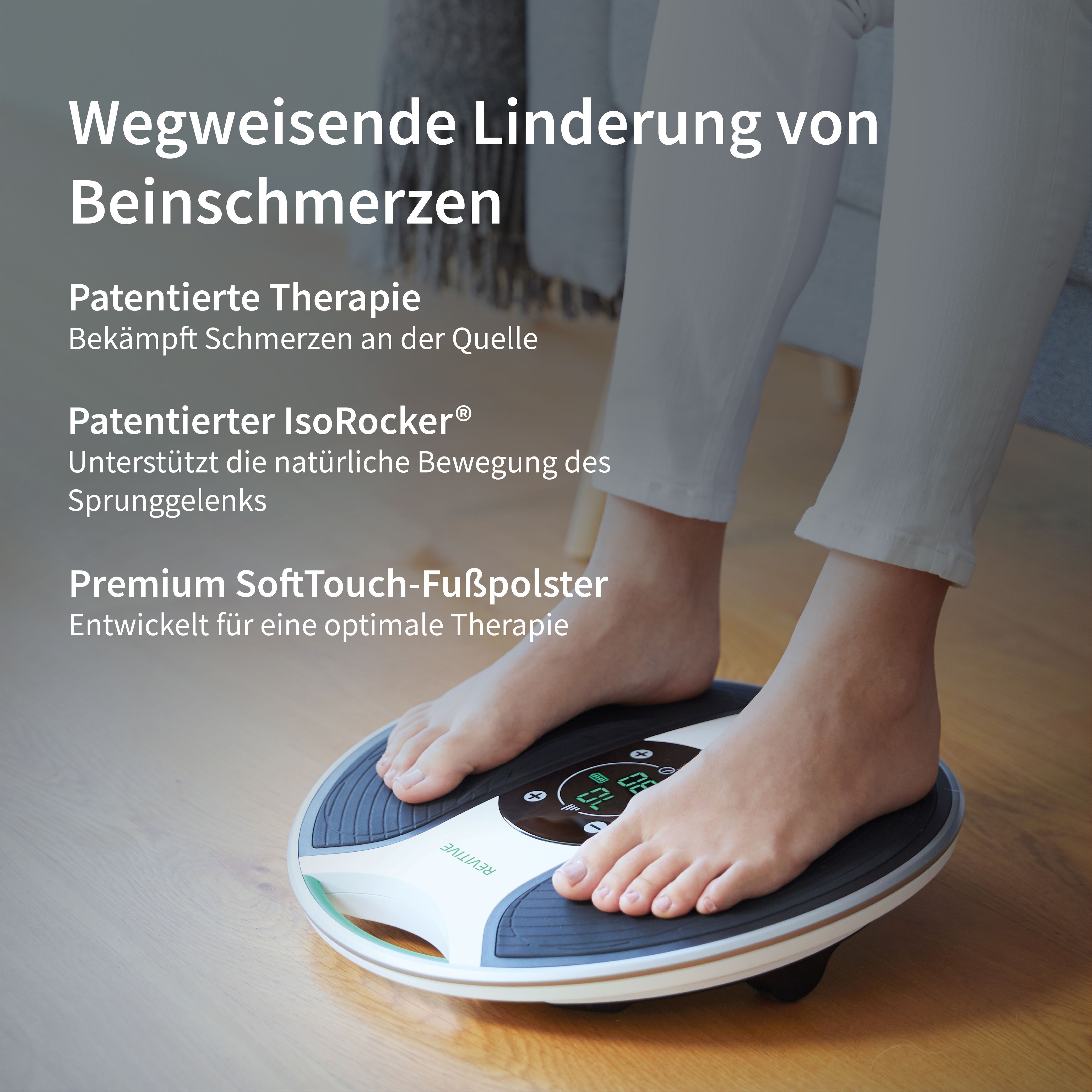 Revitive Medic Durchblutungs-Stimulator  - Bekämpft Schmerzen und Schwellungen in den Beinen