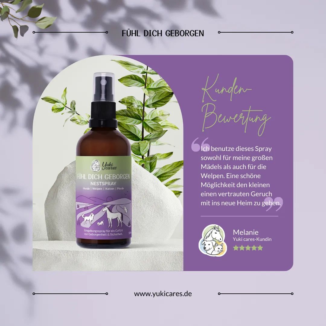 Yuki cares Nestspray Fühl dich geborgen