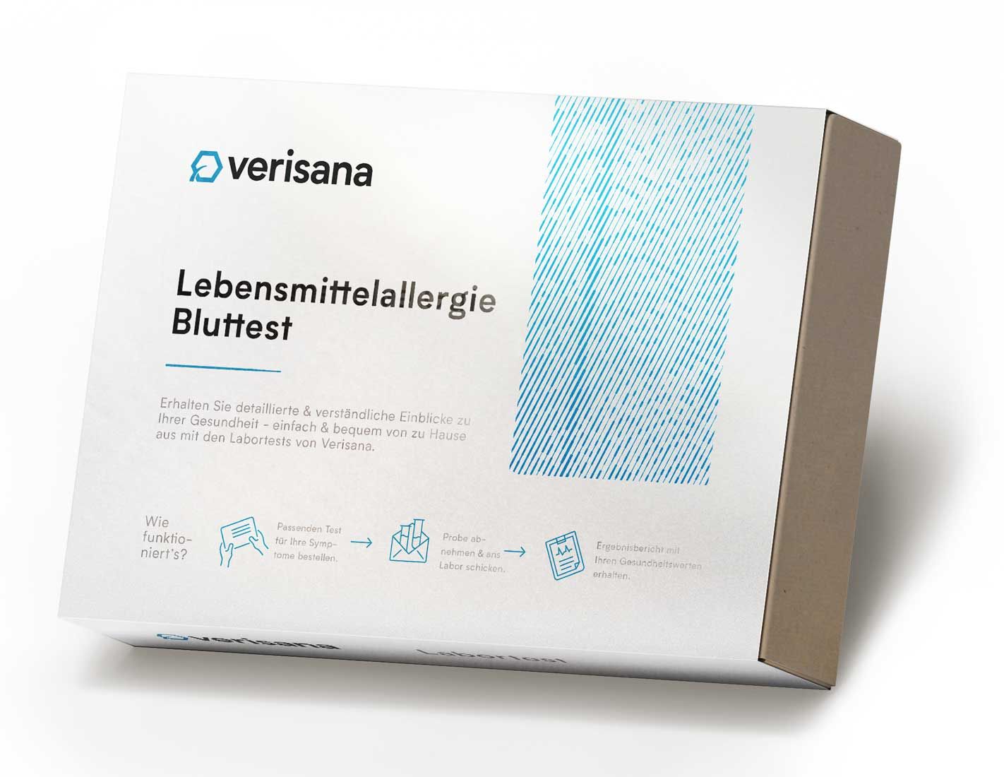 Verisana Lebensmittelallergie Test