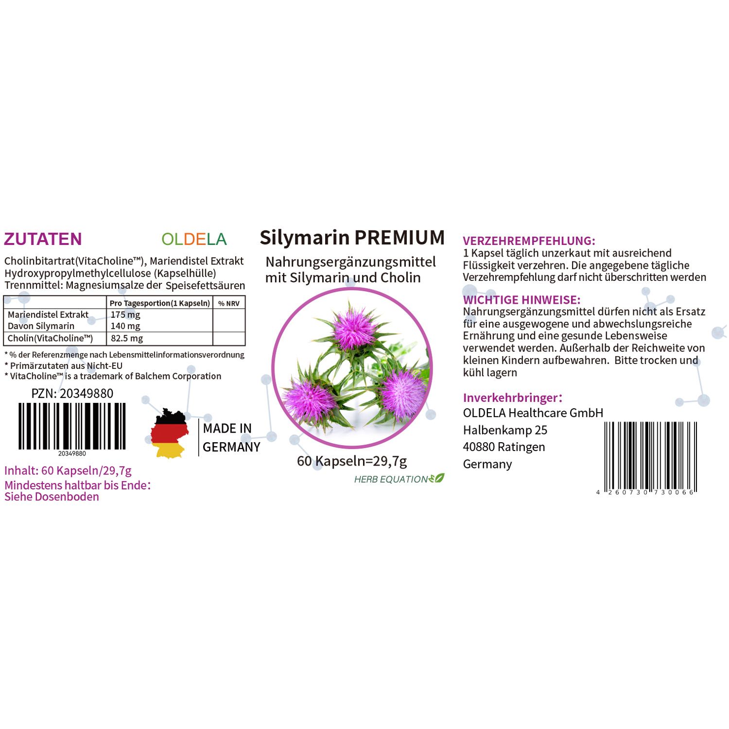 OLDELA SILYMARIN PREMIUM