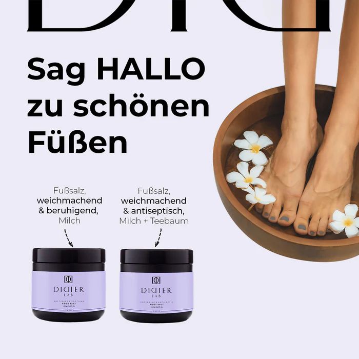 Didier Lab Fuß- und Handpflege-Set clear