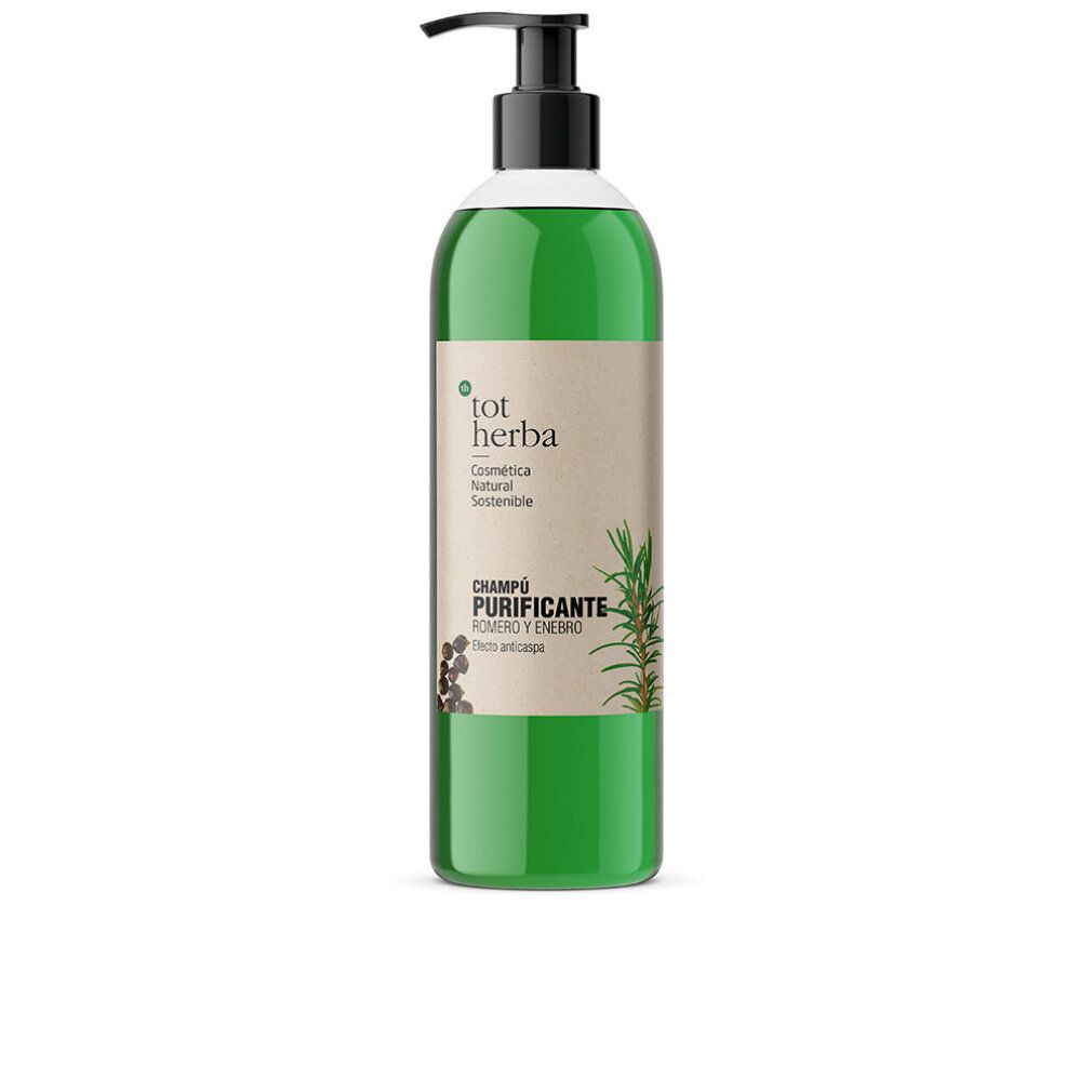 Tot Herba Shampoo Reinigungs Rosmarin Und Wacholder