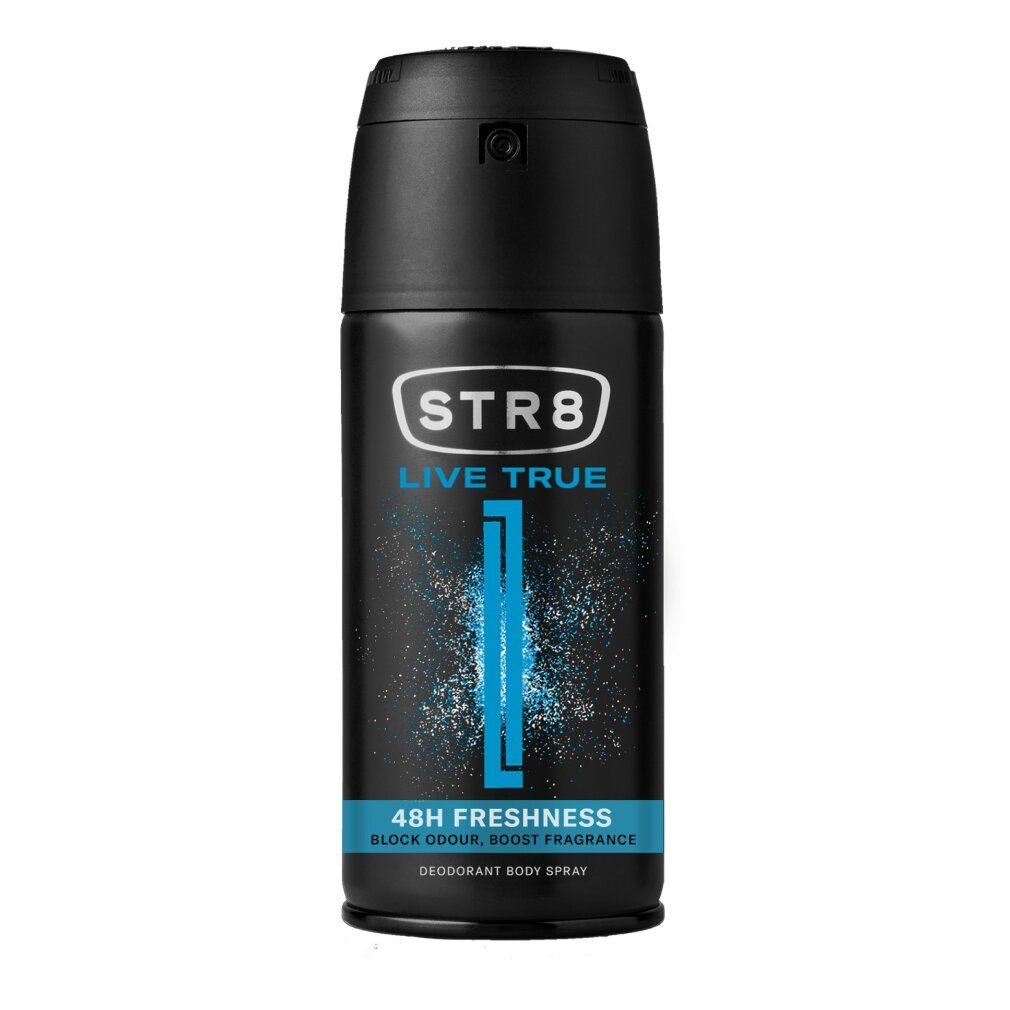 str 8 Live True Deodorant Spray