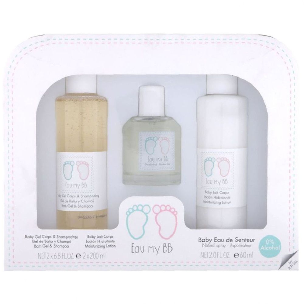 Eau My BB - Duschgel & Shampoo-Set + Bodylotion 200ml + Eau de Parfum 60ml
