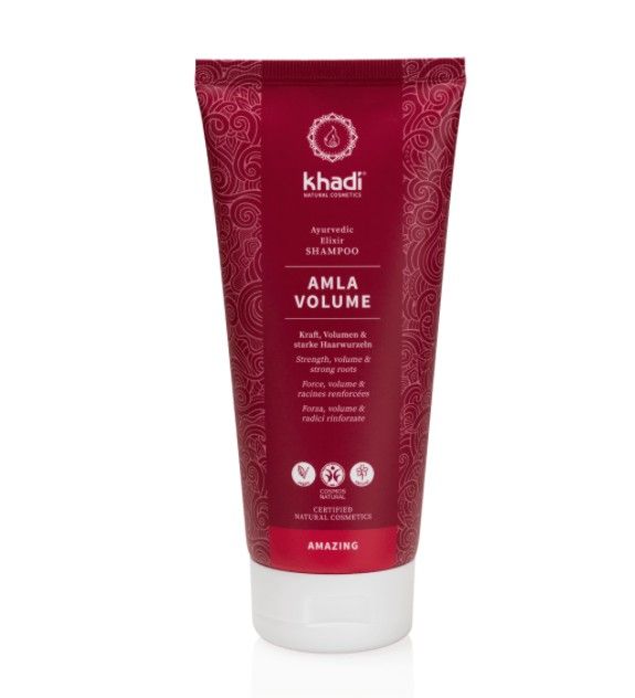 khadi Naturkosmetik Ayurvedisches Elixier Shampoo Amla Volume