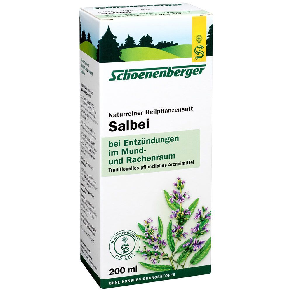 Salbei Saft Schoenenberger