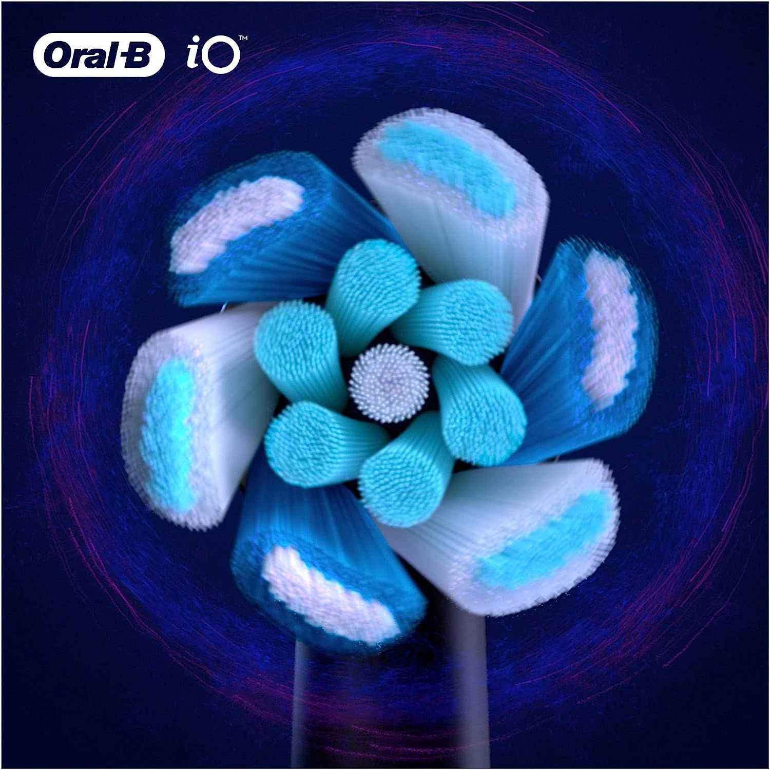 Oral-B iO Ultimative Reinigung Aufsteckbürsten für elektrische Zahnbürste, 4 Stück