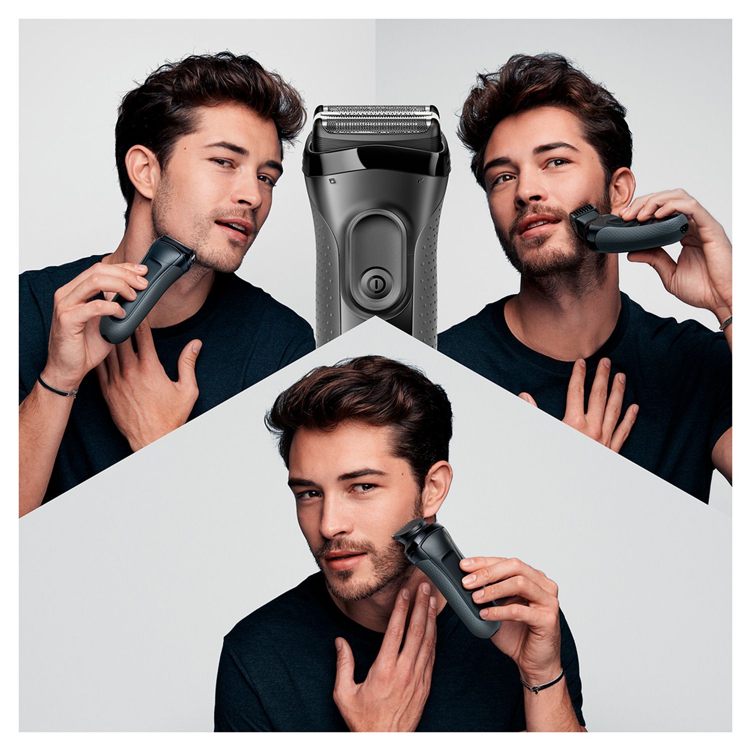 Braun - Elektrischer Rasierer für Männer 'Series 3 Shave&Style 3000Bt' in Schwarz 1 St Sonstige