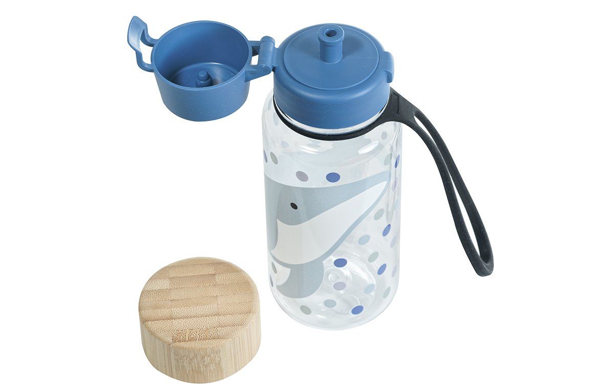 Kindsgut Trinkflasche, Tritan, Wal