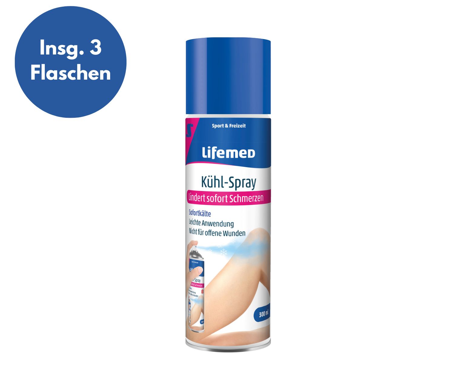 Lifemed Kühlspray zur Sofortkühlung