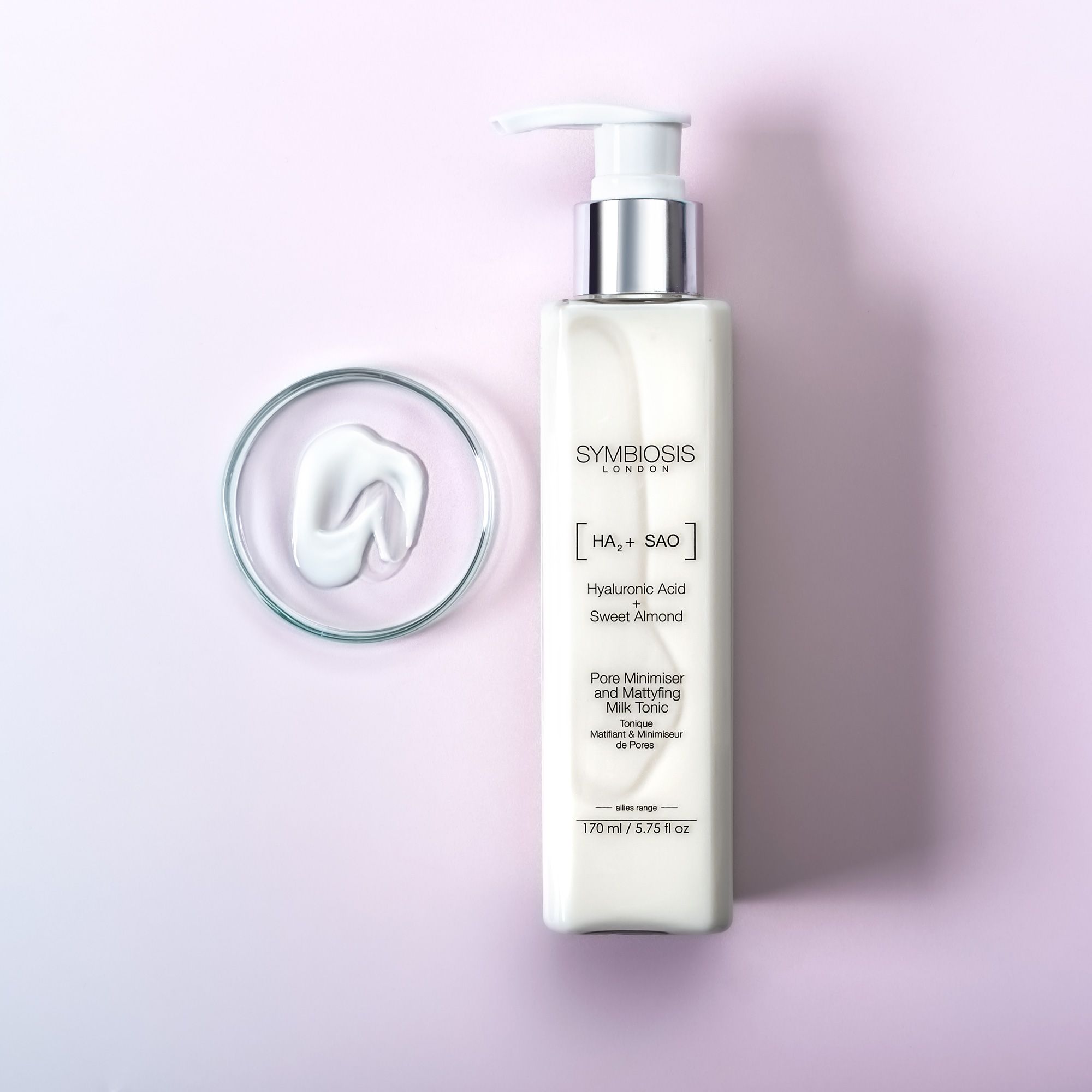 Symbiosis [Hyaluronic Acid + Sweet Almond] - Pore Minimiser & Mattifying Milk Tonic