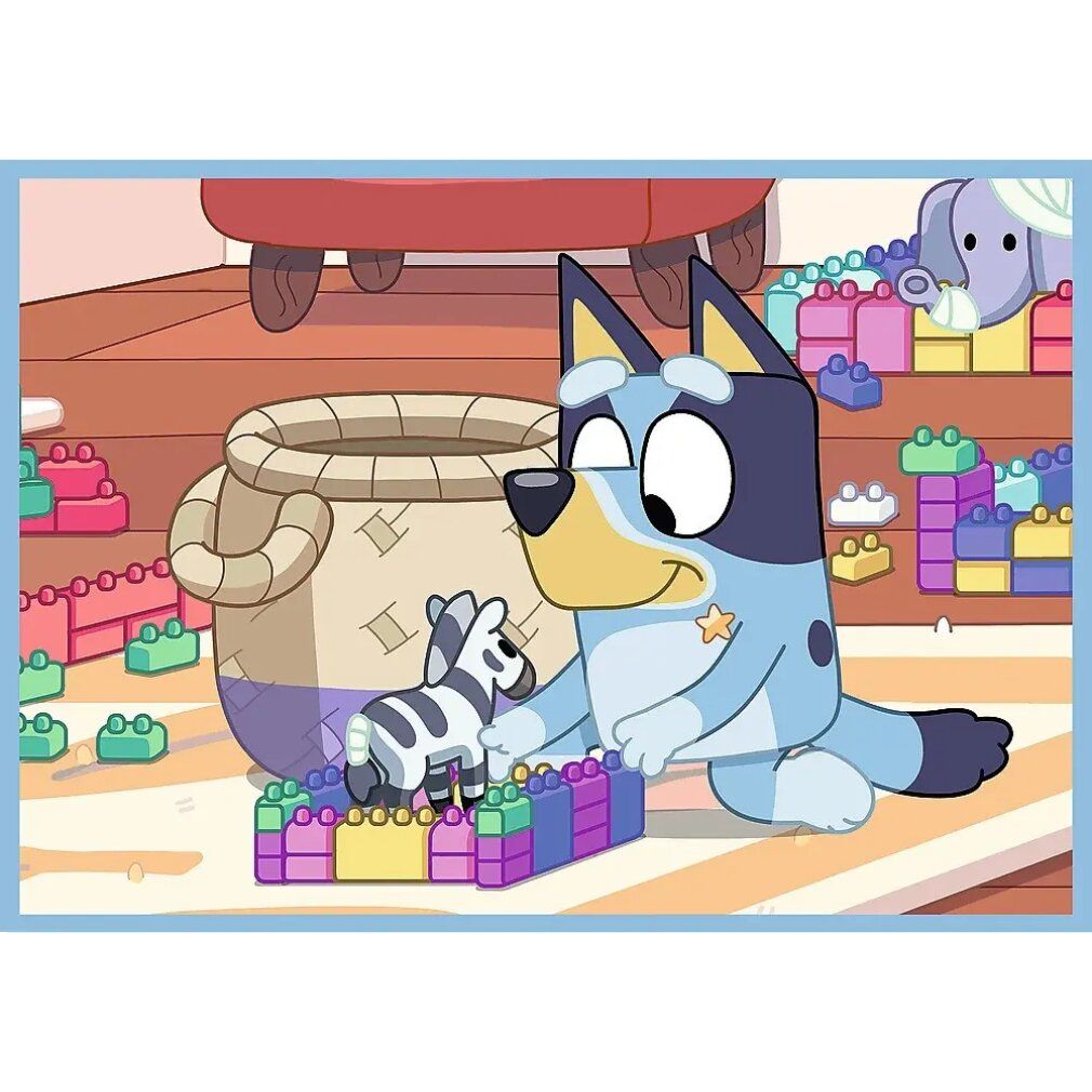 Bluey 4in1 Puzzle 12/15/20/24 Teile