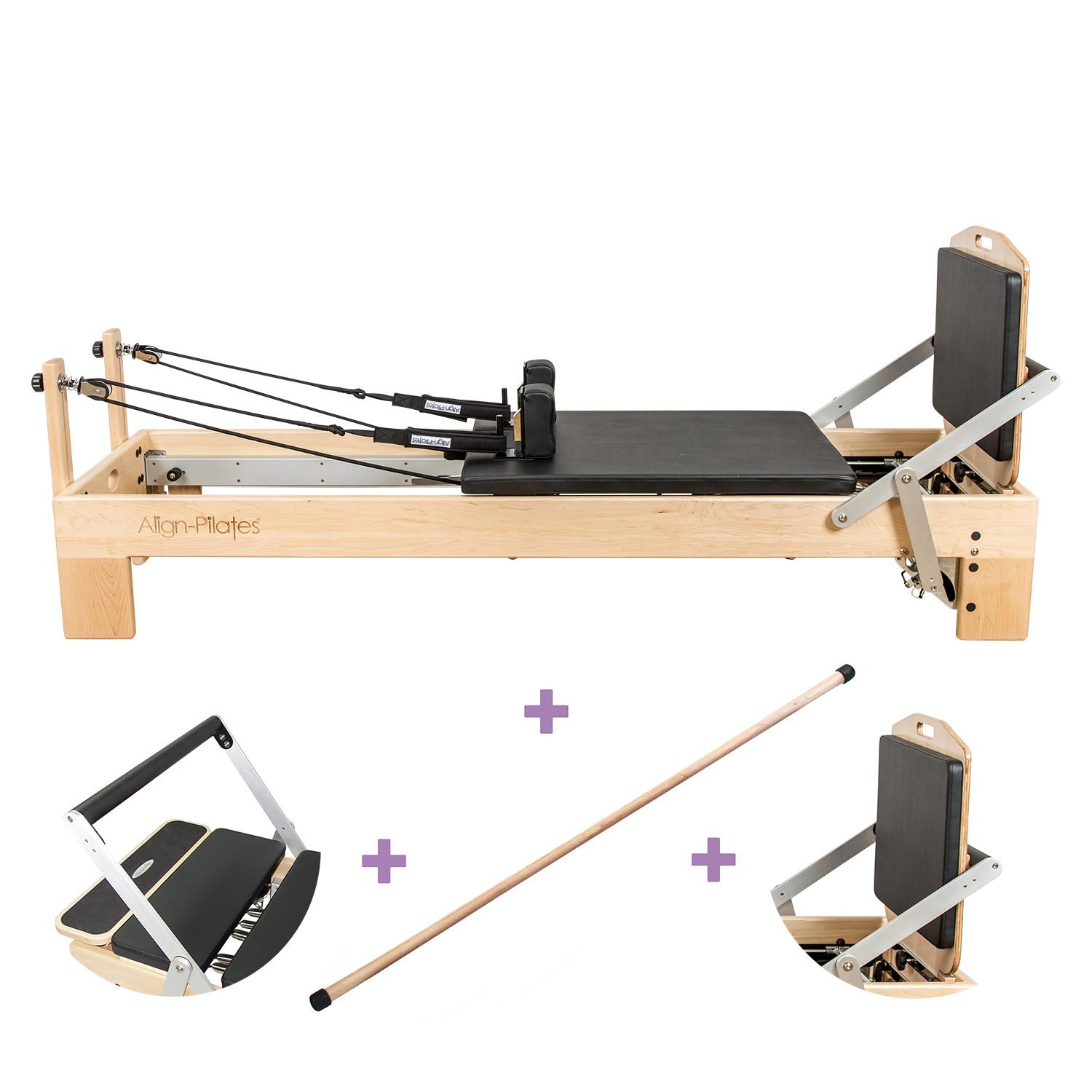 Align Pilates M8 Pro Maple Reformer Bundle