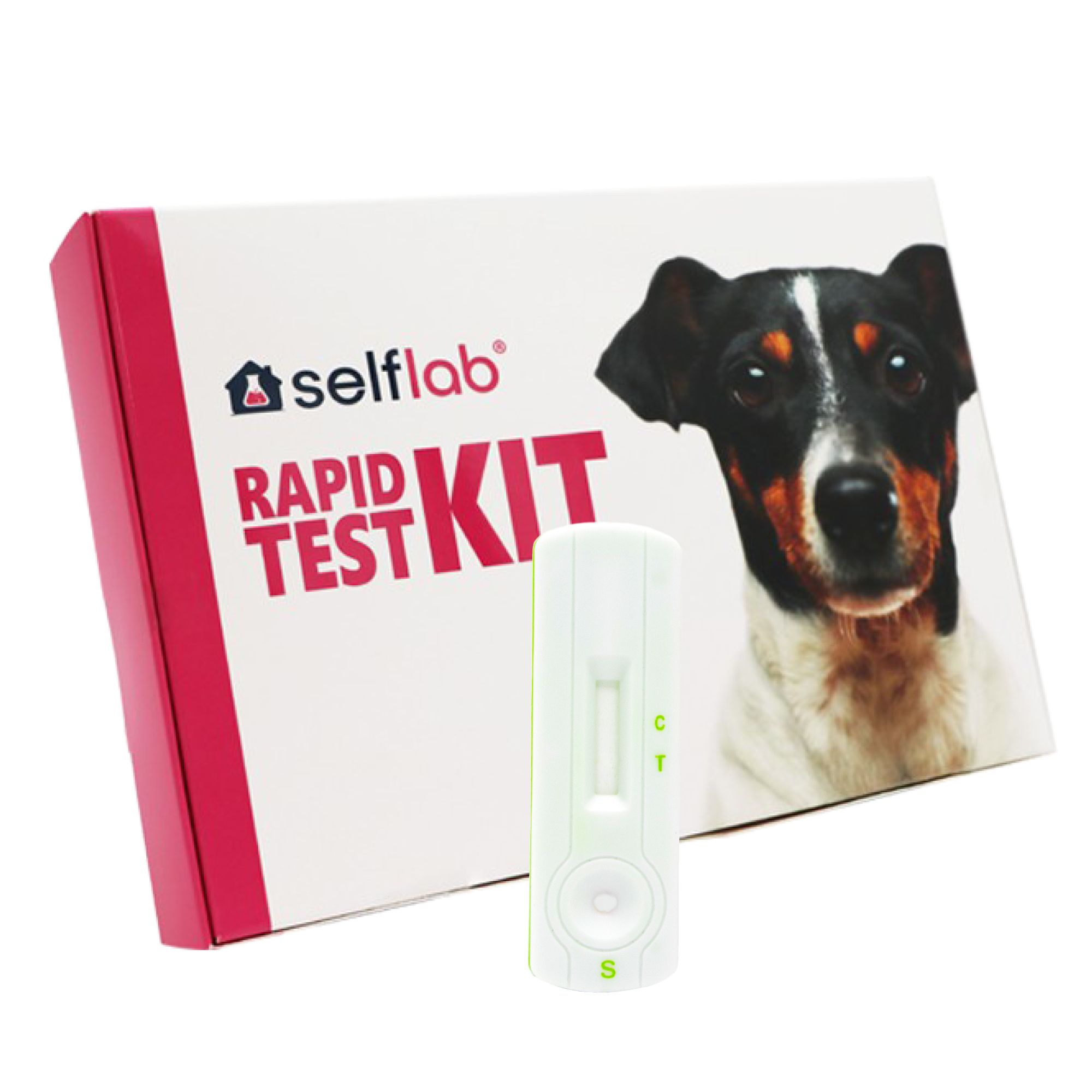 selflab Schnelltest Herzwürmer bei Hunden - Dirofilariose Antigen