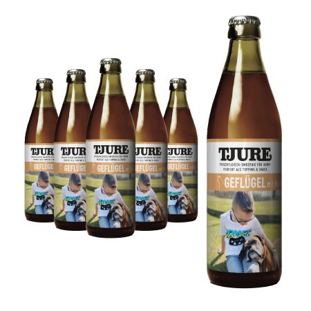 Tjure Hund Geflügel Doppelpack