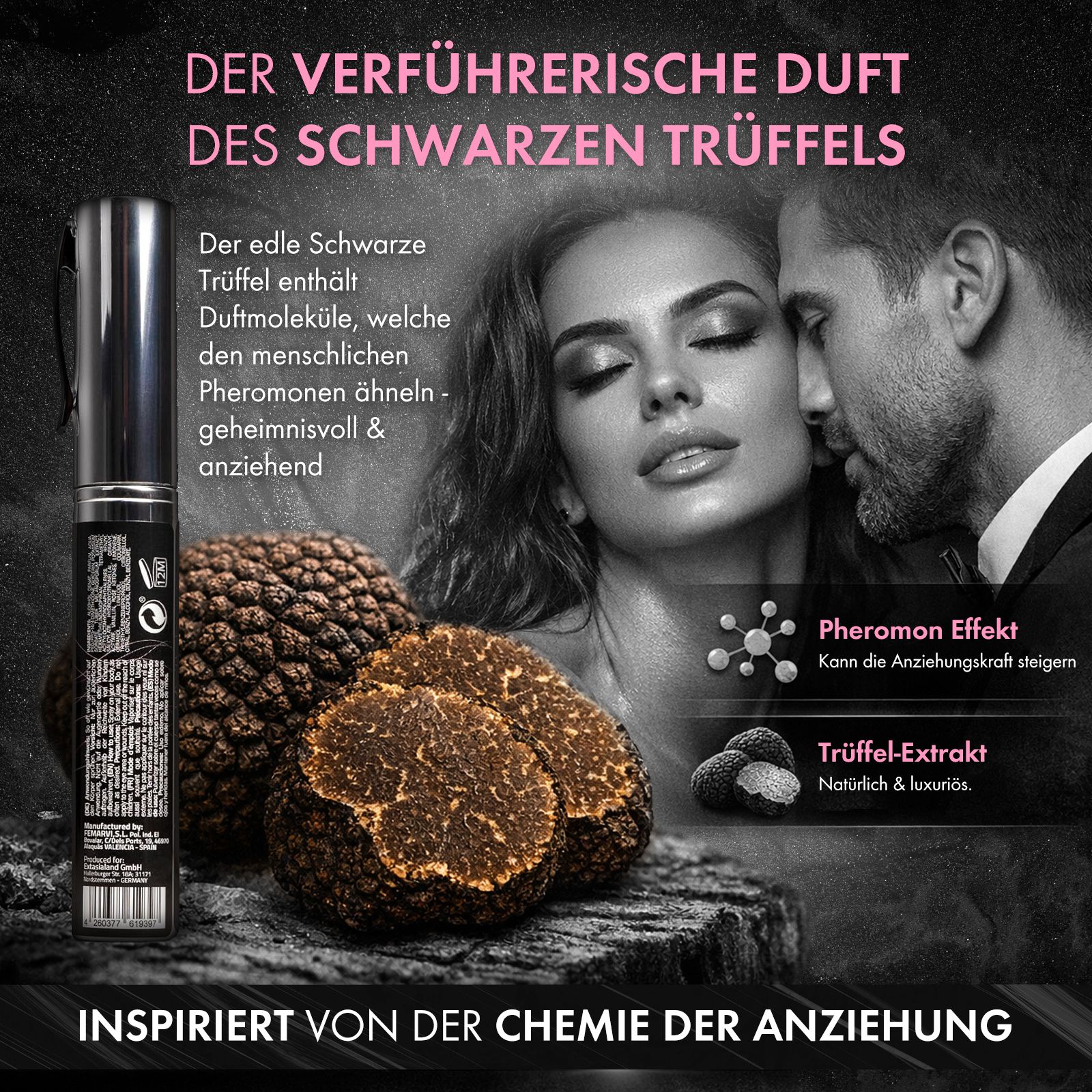 Pherofly Truffe Noir Trüffel-Pheromon-Duft