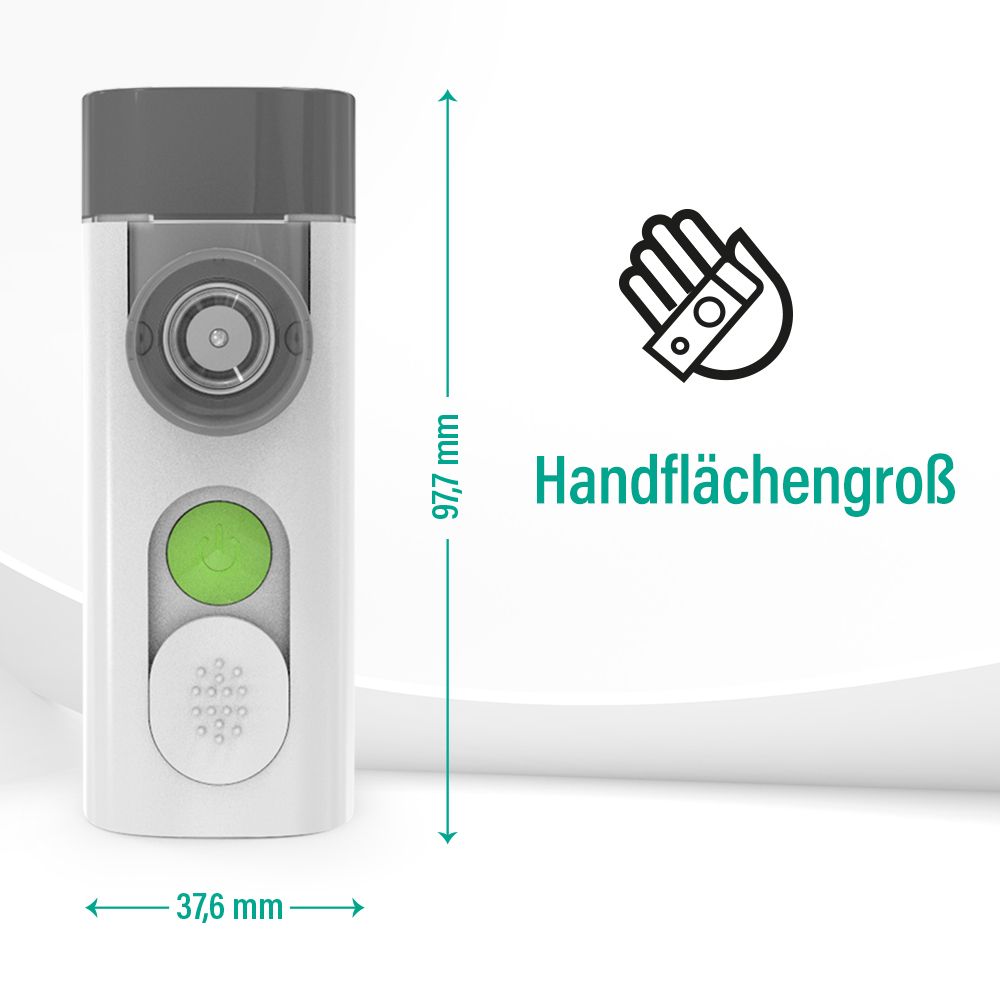 EVOLU NANO AIR tragbarer Mesh-Vernebler-Inhalator