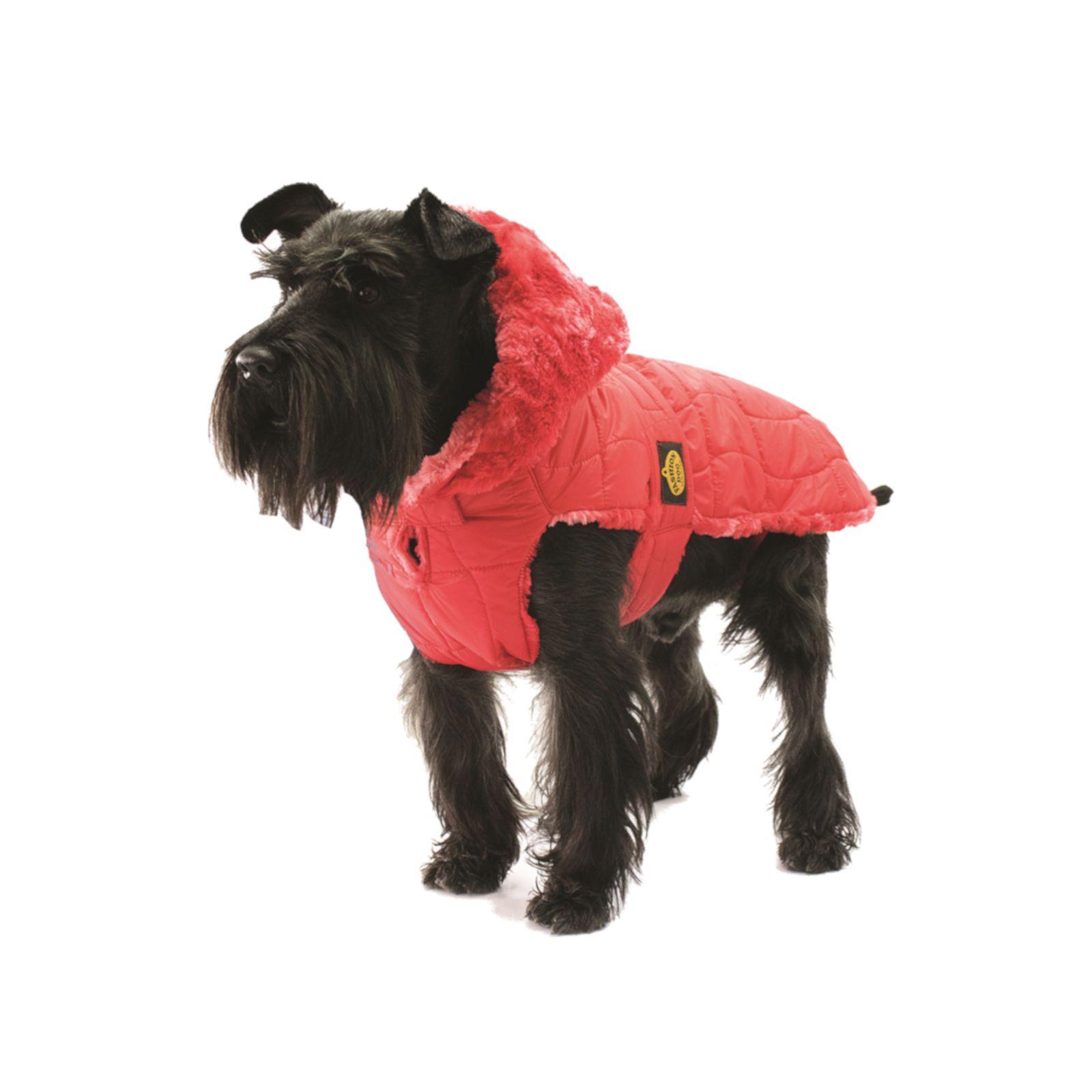 Fashion Dog Steppmantel für Hunde - Rot - 39 cm