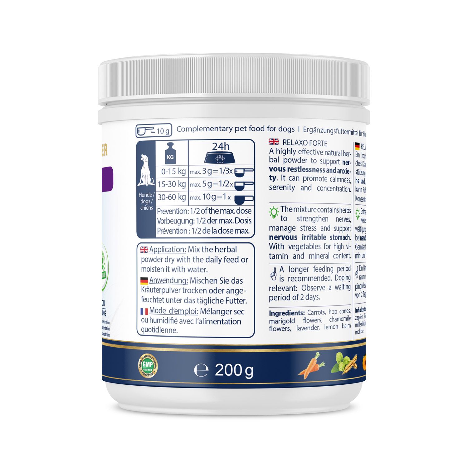V-POINT® RELAXO forte – bei nervöser Unruhe - 100% pflanzlich